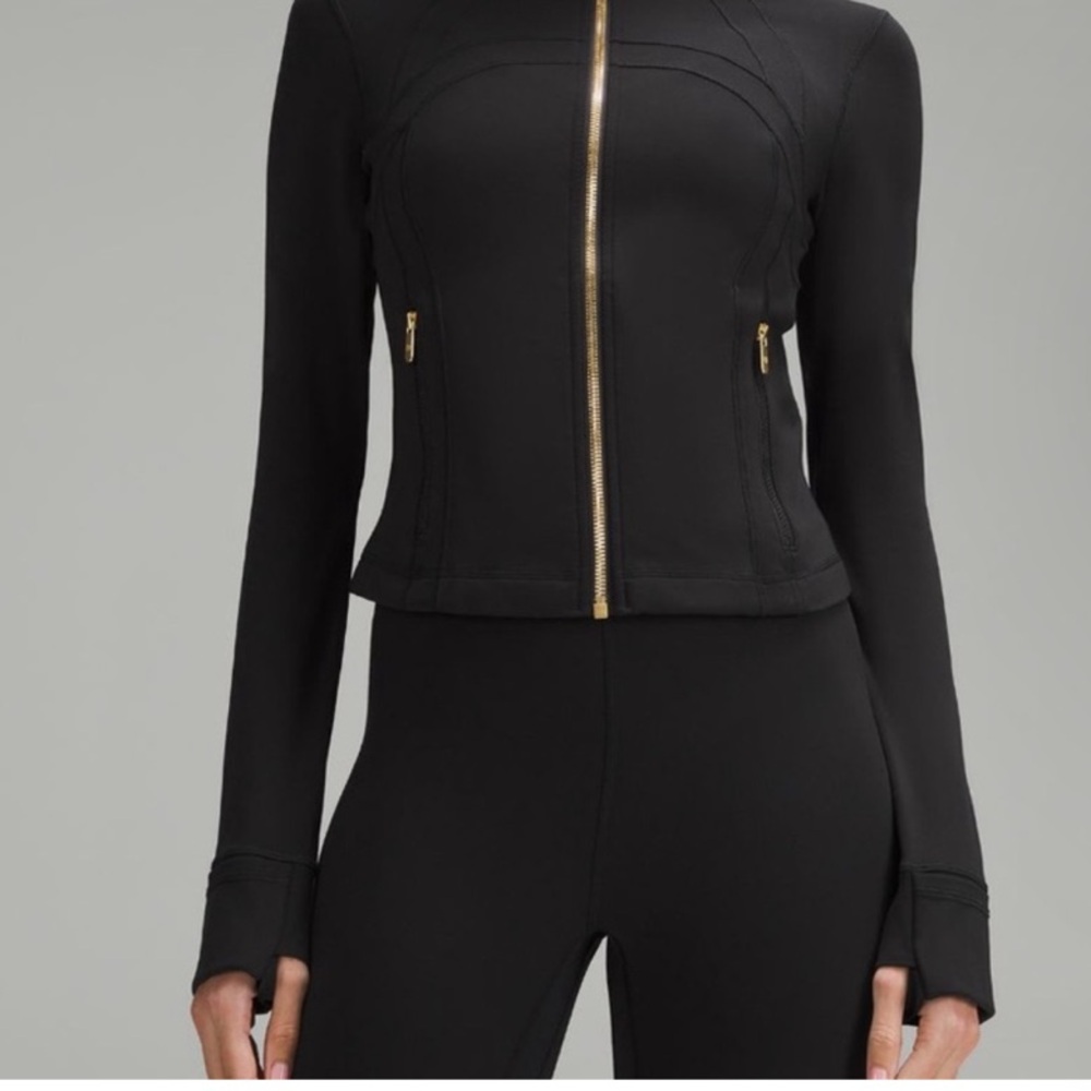 Lululemon Cropped Black Zip-Up Jacket